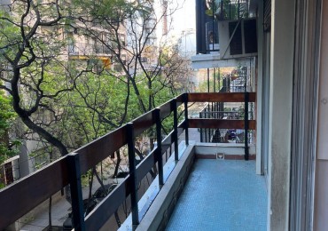 PALERMO PISO AL FRENTE CON BALCON Y COCHERA